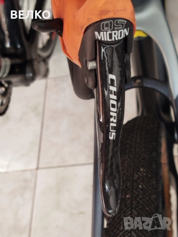 Шосеен велосипед Carvelo RS - 28" , Carbon , 2x10 * 8 кг ,  Full Campagnolo ,Като ново , снимка 3 - Велосипеди - 54150155