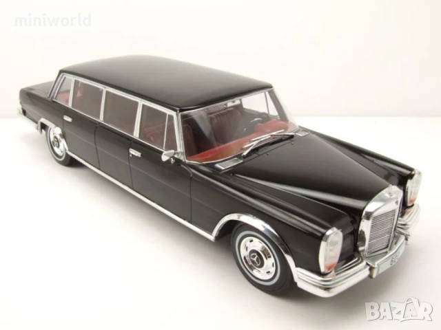 Mercedes-Benz 600 W100 1969 - мащаб 1:18 на Model Car Groups моделът е нов в кутия, снимка 9 - Колекции - 51035995