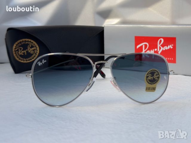 Ray-Ban RB3025 висок клас унисекс слънчеви очила Рей-Бан дамски мъжки минерално стъкло, снимка 7 - Слънчеви и диоптрични очила - 45241958