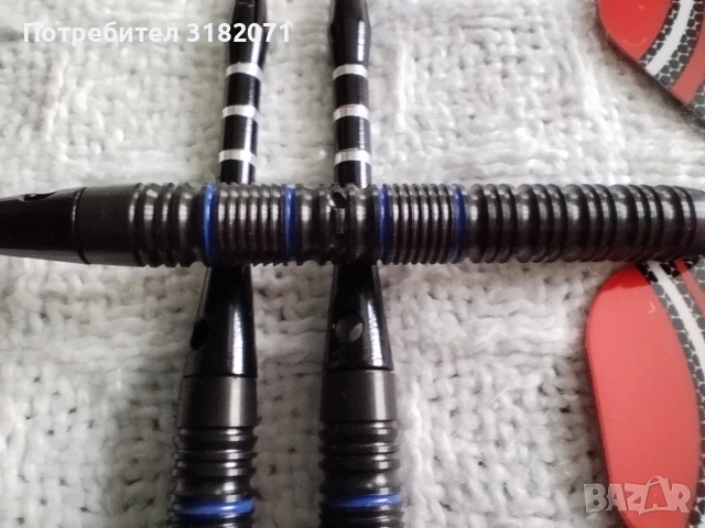 90% tungsten,22гр. професионални стрели за дартс, снимка 3 - Други спортове - 53208634