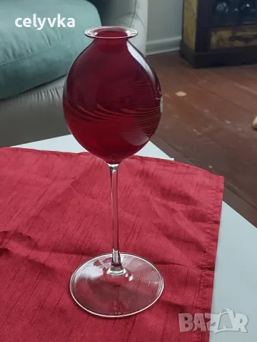 Арт стъклен свещник, снимка 3 - Декорация за дома - 50160793