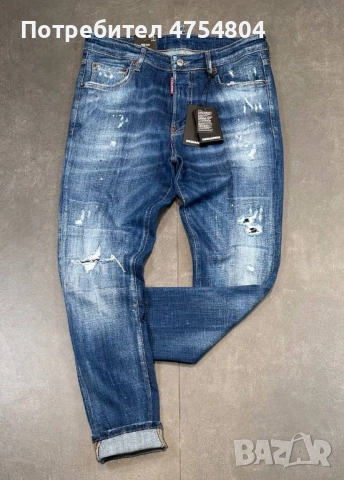 Най-висок клас мъжки дънки Dsquared, снимка 13 - Дънки - 53708937