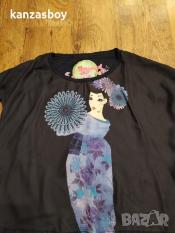 desigual - страхотна дамска блуза M, снимка 3 - Блузи с дълъг ръкав и пуловери - 52967331