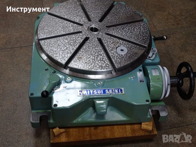 Въртяща маса MITSUI SEIKI JC3MA Precision Rotary Table Ф350mm, снимка 12 - Резервни части за машини - 47190874