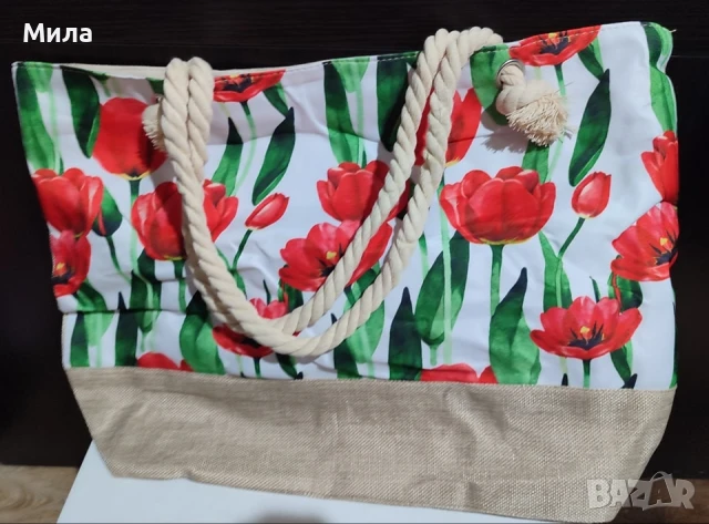 плажни чанти, снимка 4 - Чанти - 51044623