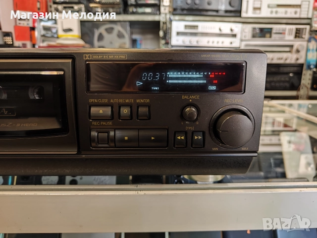 Касетен дек Technics RS-AZ6 В перфектно техническо и много добро визуално състояние., снимка 6 - Декове - 51730915