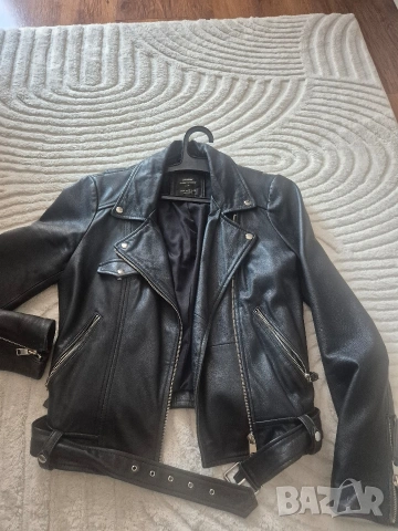 Zara яке ест.кожа 