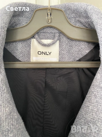 Палта дамски, р-ри S/XS, 2 вида - сиво без забележки - € 37 и светло бежово, ново - € 18, снимка 7 - Палта, манта - 54159374