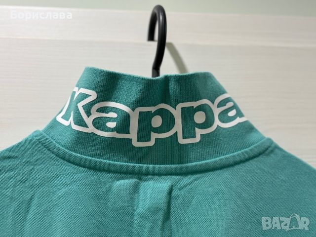 Мъжка тениска с яка Kappa, размер:ХЛ, снимка 2 - Тениски - 45468697