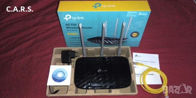 Wi-Fi Рутери TP-Link Archer Wireless Dual Band, снимка 5 - Рутери - 51425634