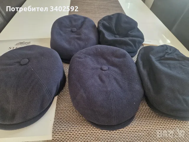 Каскети-шапки Stetson , снимка 1 - Шапки - 49147359