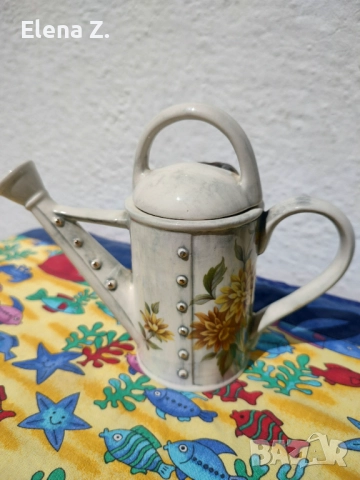 Малък колекционерски чайник - стара лейка на Swineside Ceramics