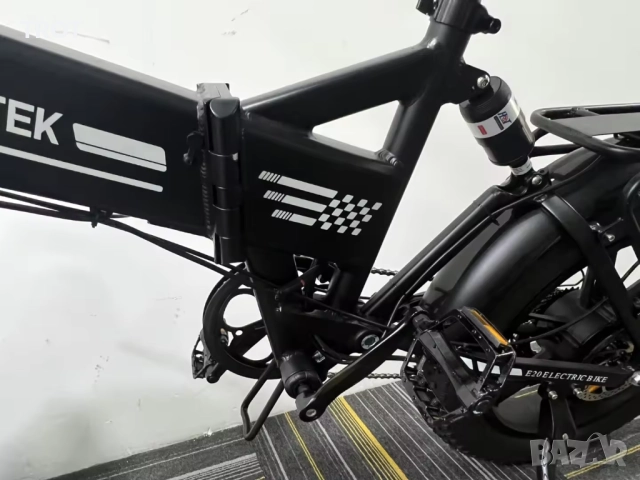 E20 Електрически Велосипед - 48V 15Ah с 250W Безчетков мотор, развиващ до 50 км/ч и до 150 кг, снимка 5 - Велосипеди - 52328636