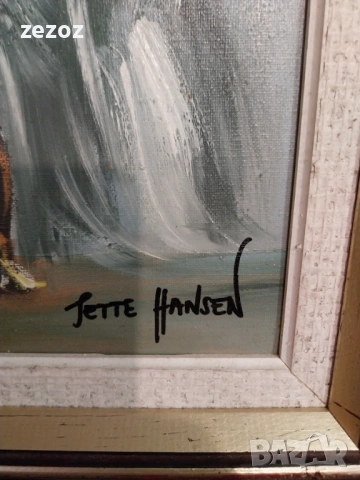 Авторска картина масло върху платно, снимка 7 - Картини - 53208670