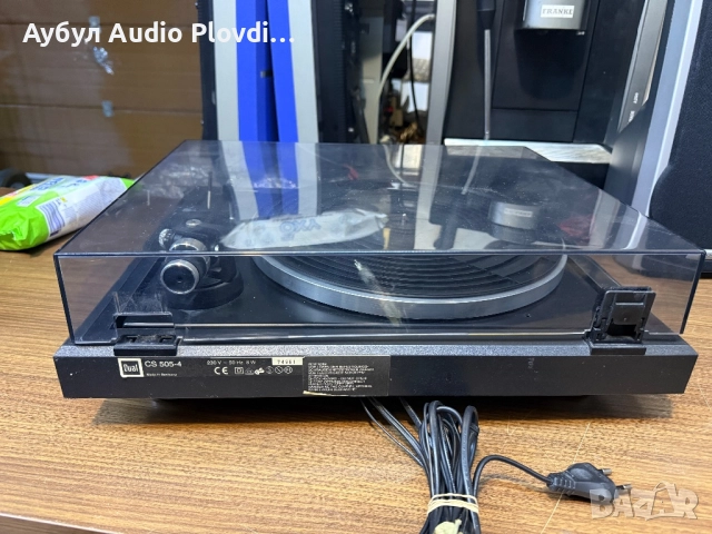 DUAL CS 505-4 Грамафон, снимка 6 - Грамофони - 52859233