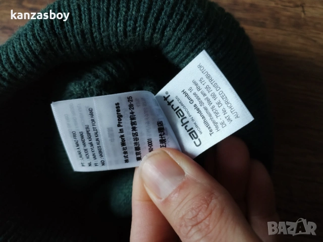 Carhartt WIP GORDAN BEANIE UNISEX - страхотна зимна шапка КАТО НОВА, снимка 8 - Шапки - 53327984