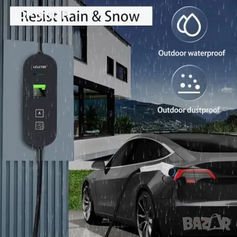 Нов Бързо зареждащ EV кабел Type 2, 3kW, с програмирано зареждане, снимка 2 - Друга електроника - 49956853