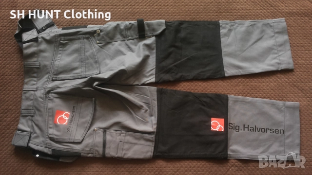 L.Brador Stretch Work Trouser размер 50 / M - L работен панталон с от части еластична материя W4-364, снимка 2 - Панталони - 51967647