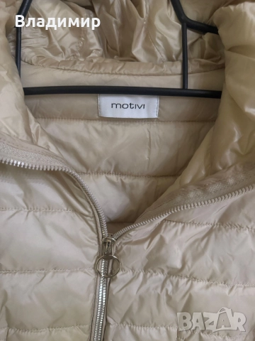 Дамско пухено яке Motivi – бежово 