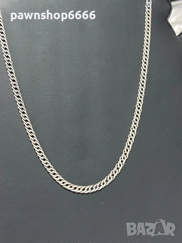 Сребърен синджир 925 - 11,55 гр, снимка 5 - Колиета, медальони, синджири - 53605653
