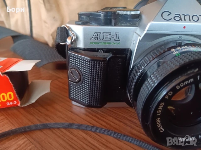 Canon AE-1 фотоапарат,камера, снимка 5 - Фотоапарати - 50939147