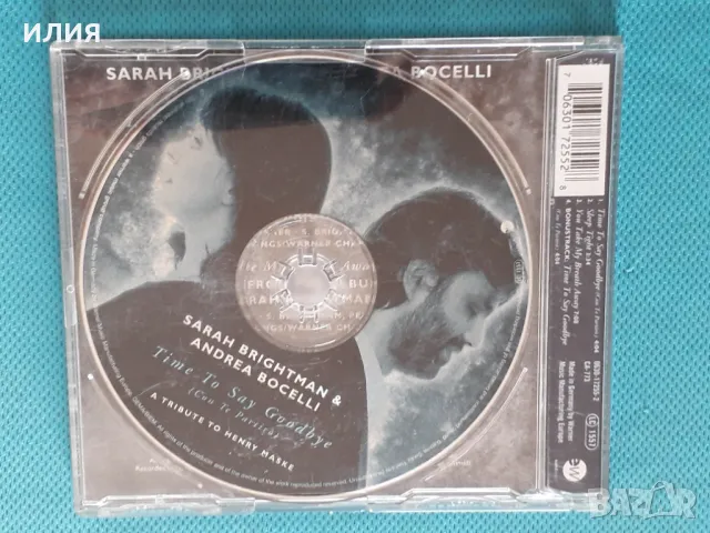 Sarah Brightman & Andrea Bocelli – 1996 - Time To Say Goodbye (Con Te Partirò), снимка 2 - CD дискове - 48540902