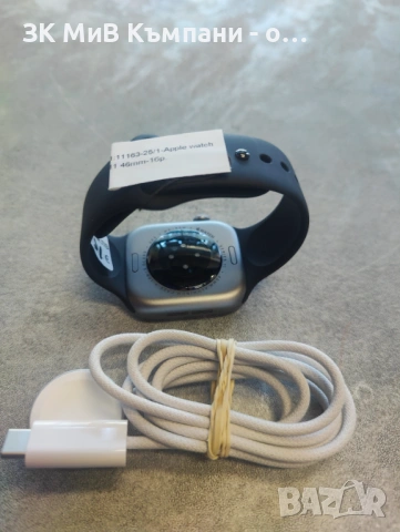 Apple watch 11 46mm  Състояние - Като нов  , снимка 2 - Смарт гривни - 53645432