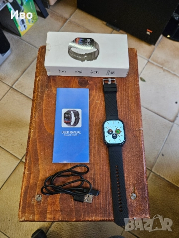 Smart Watch Black / Смарт часовник. Чисто нов.