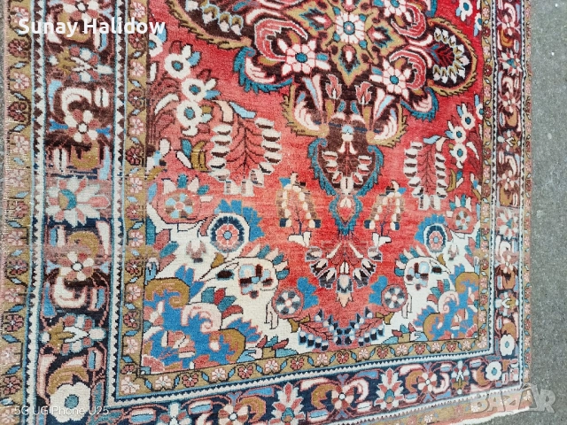 Ръчно тъкан Хамадански килим, снимка 11 - Килими - 51632833