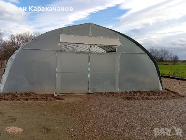 Продавам оранжерия 40/8 м., снимка 3 - Оранжерии - 52971983