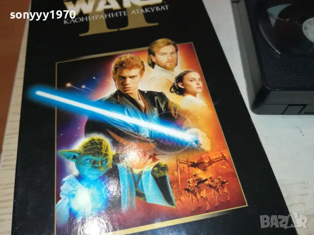 STAR WARS-ORIGINAL VHS VIDEO TAPE 1612241656, снимка 4 - Други жанрове - 48368461