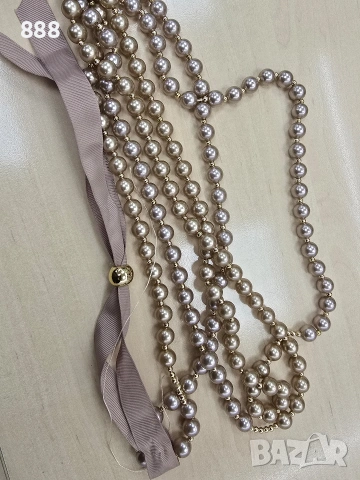 дамски гердан перли, снимка 3 - Колиета, медальони, синджири - 53507141