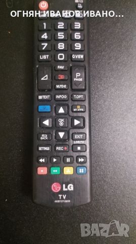 LG AKB73715659 оригинално дистанционно за Smart TV, снимка 1 - Дистанционни - 45893995