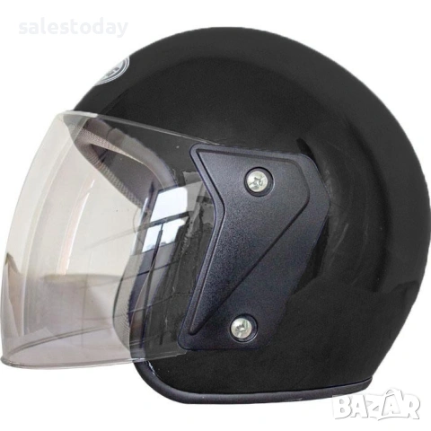 Каска за мотор с визьор, 5 цвята, универсален размер, снимка 4 - Аксесоари и консумативи - 44823745