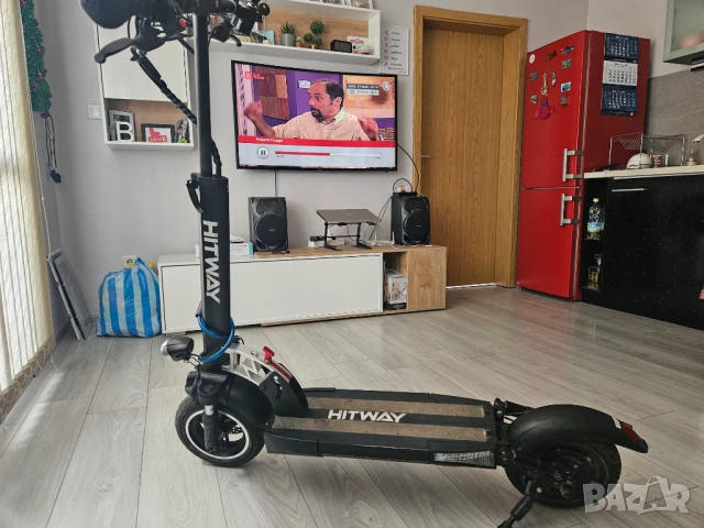 Електрически скутер  Hitway 48V, снимка 3 - Велосипеди - 51210217
