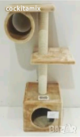 Драскалка / катерушка за котки Ники - 30/30/88см БЕЗПЛАТНА ДОСТАВКА С ЕКОНТ