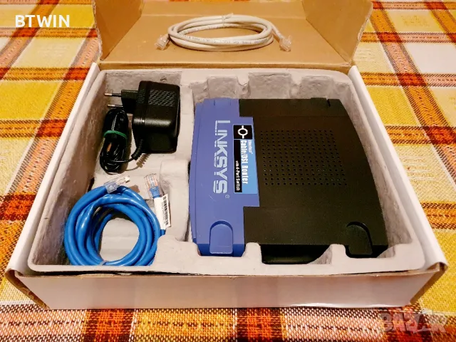 Рутер - LINKSYS BEFSR41 ! , снимка 7 - Друга електроника - 47669634