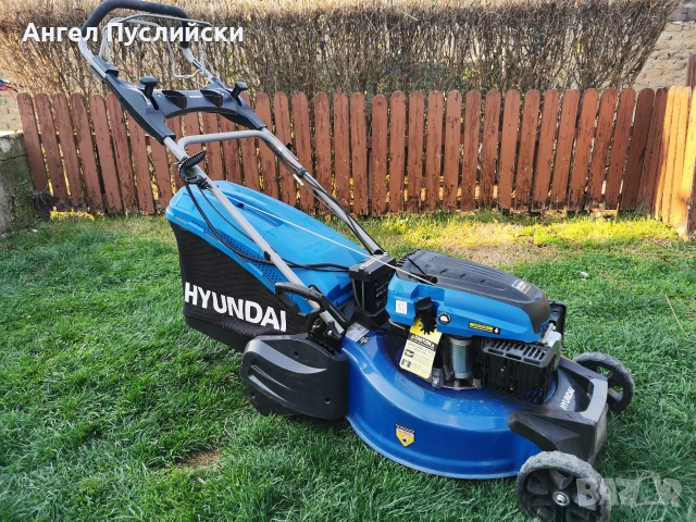 Hyundai косачка 196 кубика с валяк, снимка 7 - Градинска техника - 54058922