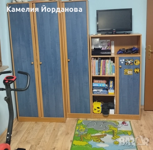 Ъглови легла,гардероб,шкаф,бюро и стол за 350 евро!!!, снимка 2 - Спални и легла - 54288311