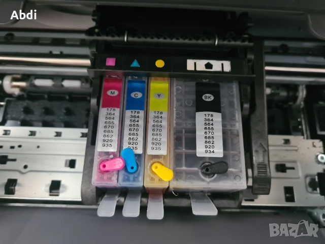 Hp принтер за снимки , снимка 4 - Принтери, копири, скенери - 51676358