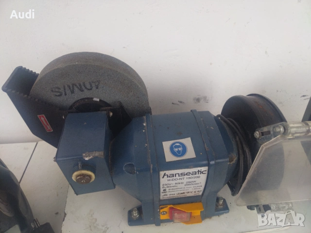 Имам налични 3 броя Шмиргел точило Цена за брой 150€ / тел. 0897553557  мощност: 250W/400W Може да и, снимка 9 - Шлайфмашини - 53665449