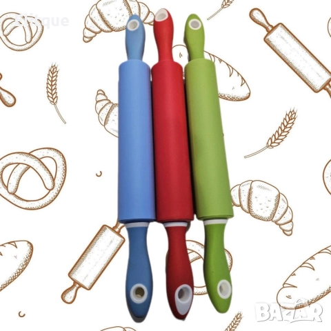 Силиконова точилка за баница 49 см различни цветове, снимка 5 - Форми - 52895667