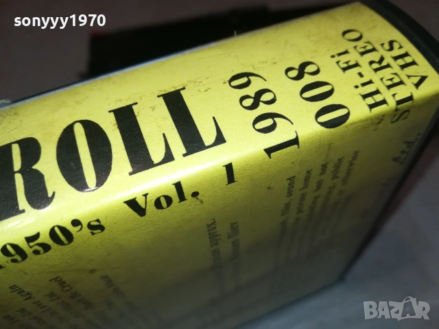 UNISON ROCK N ROLL-ORIGINAL VHS VIDEO TAPE 0810250855, снимка 14 - Други музикални жанрове - 51982309