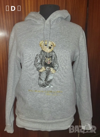 Ralph Lauren bear мече суичър с качулка S - М  
