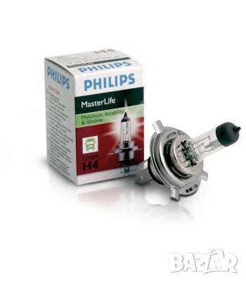 Крушка PHILIPS H4 24V 75/70W P43T-39 Heavy Duty/ Long Life № 13342HDLLC1