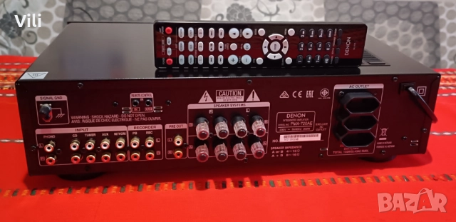 Denon PMA-720AE, снимка 8 - Ресийвъри, усилватели, смесителни пултове - 52696476