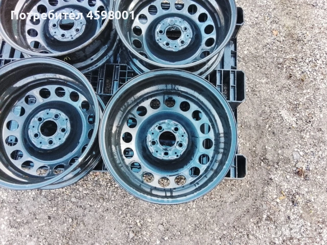 4бр.Оригинални железни джанти 17цола 5x112 за Mercedes Vito(2015-2025),EQV,Viano, снимка 9 - Гуми и джанти - 53037172