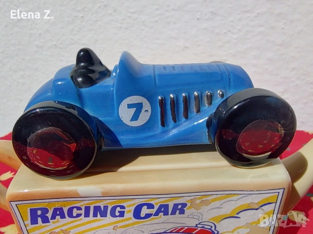 Винтидж чайник играчка състезателна кола, снимка 7 - Колекции - 53845101