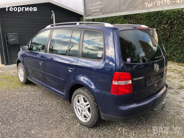 VW Touran бензин 2005г. NAVI, теглич, темпомат, бордкомпютър, снимка 4 - Автомобили и джипове - 48232158