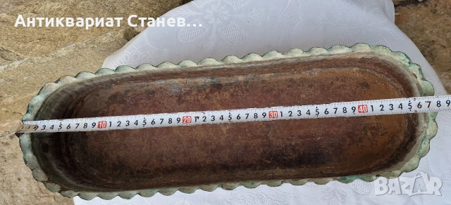 Винтидж медна кашпа, снимка 10 - Декорация за дома - 53727245